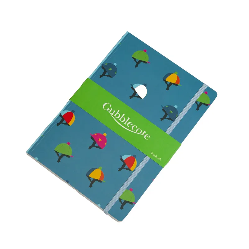 Gubblecote Hat Silks A5 Notebook-1